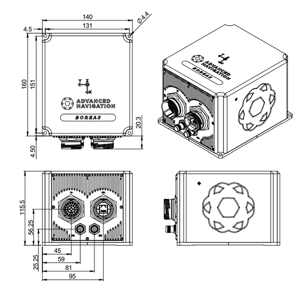 Advanced Navigation Boreas D70Boreas D90 FOG GNSSINS 传感器尺寸图1.png