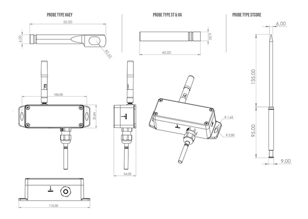 BeanAir BeanDevice® 2.4GHz ONE-T 无线工业物联网温度传感器尺寸图1.jpg