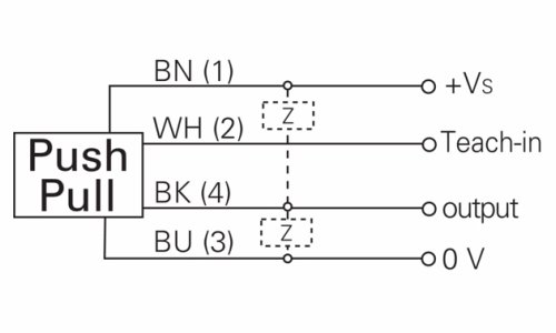 O300.GP-GW1B.72CU 传感器的接线图