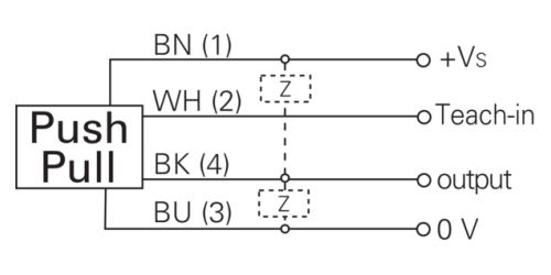 O300.RP-GW1B.72N 传感器的接线图